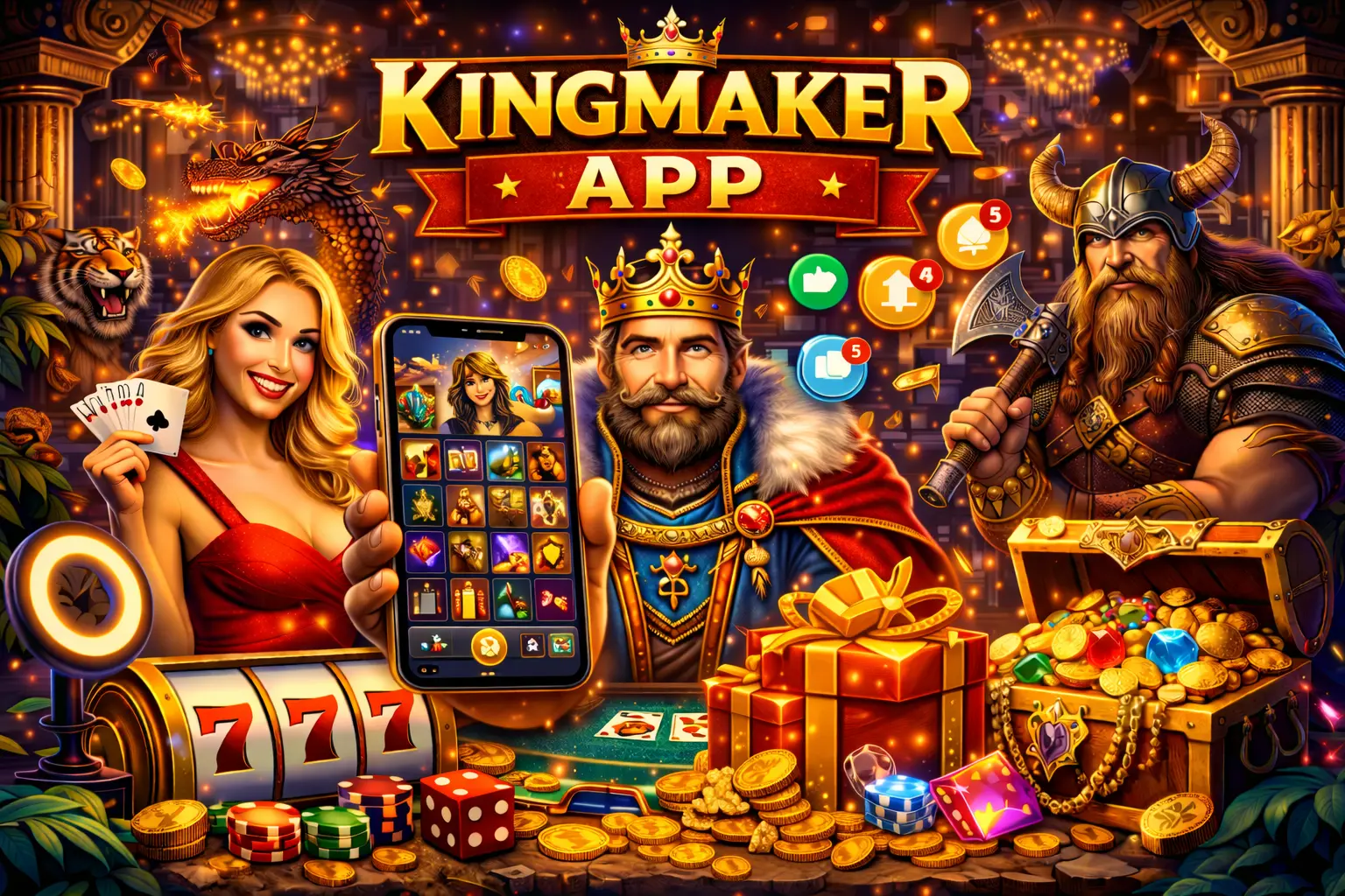 Kingmaker Casino App