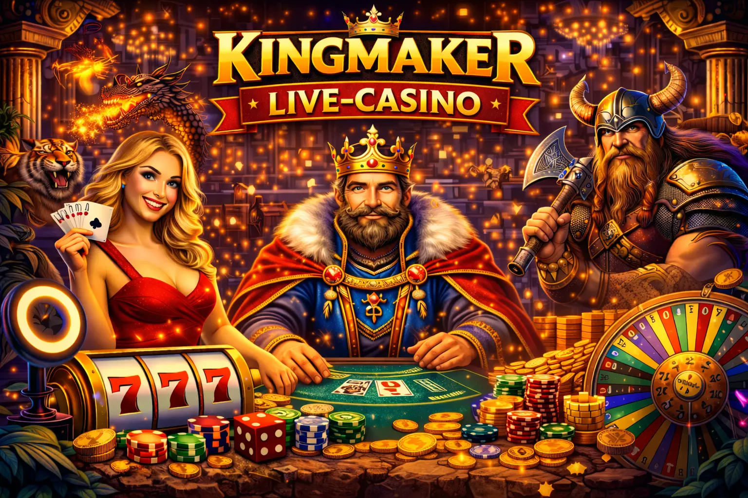 Kingmaker Casino Live Casino